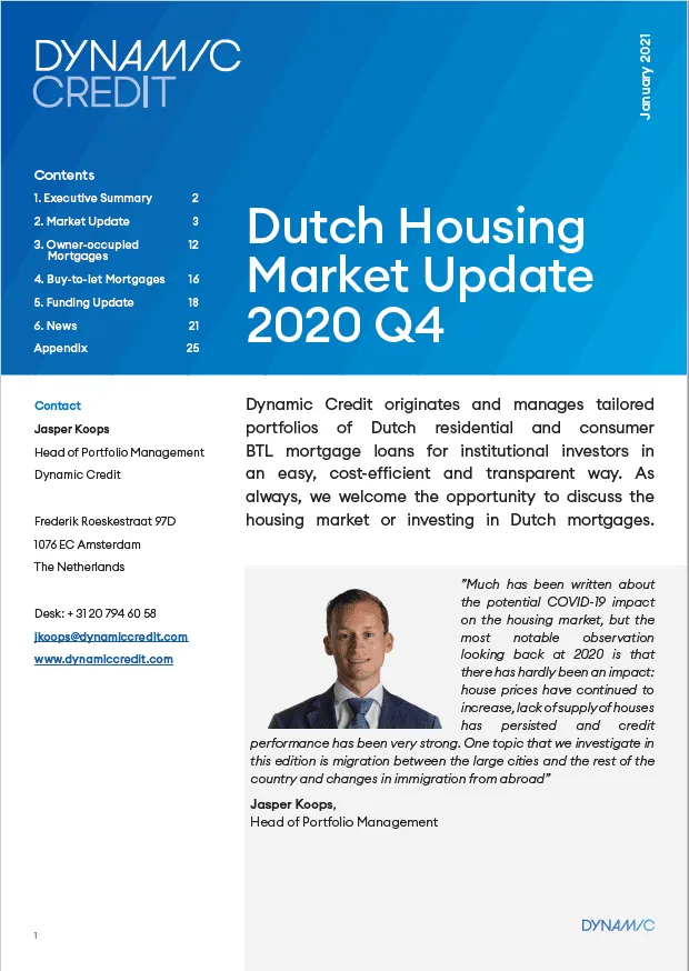 Dynamic Credit Dutch Housing Market Update Q4 2020